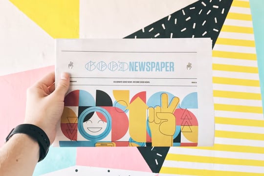 Newspaper design work